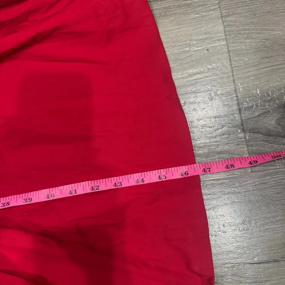 NWT MaxMara Viviana Red Fit & Flare Midi Dress Size 4 / IT38 - Picture 4 of 9